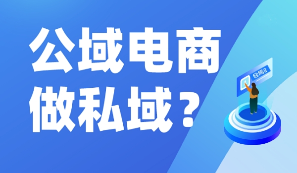 公域+私域组合是线上电商主趋势？SaaS电商服务平台该这么选